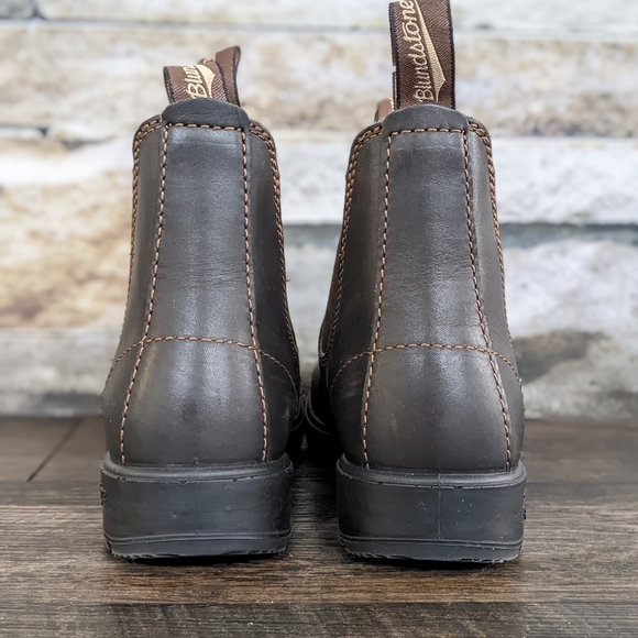 ⚡SOLD⚡NWOB Blundstone 550 Chelsea Boot in Walnut Brown Leather - Picture 5 of 7